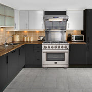 Forno FFSGS6260-36 36” Capriasca with FORNO ALTA QUALITA Pro-Style Gas 6 Italian Burners 120,000 BTU All 304 Stainless Steel
