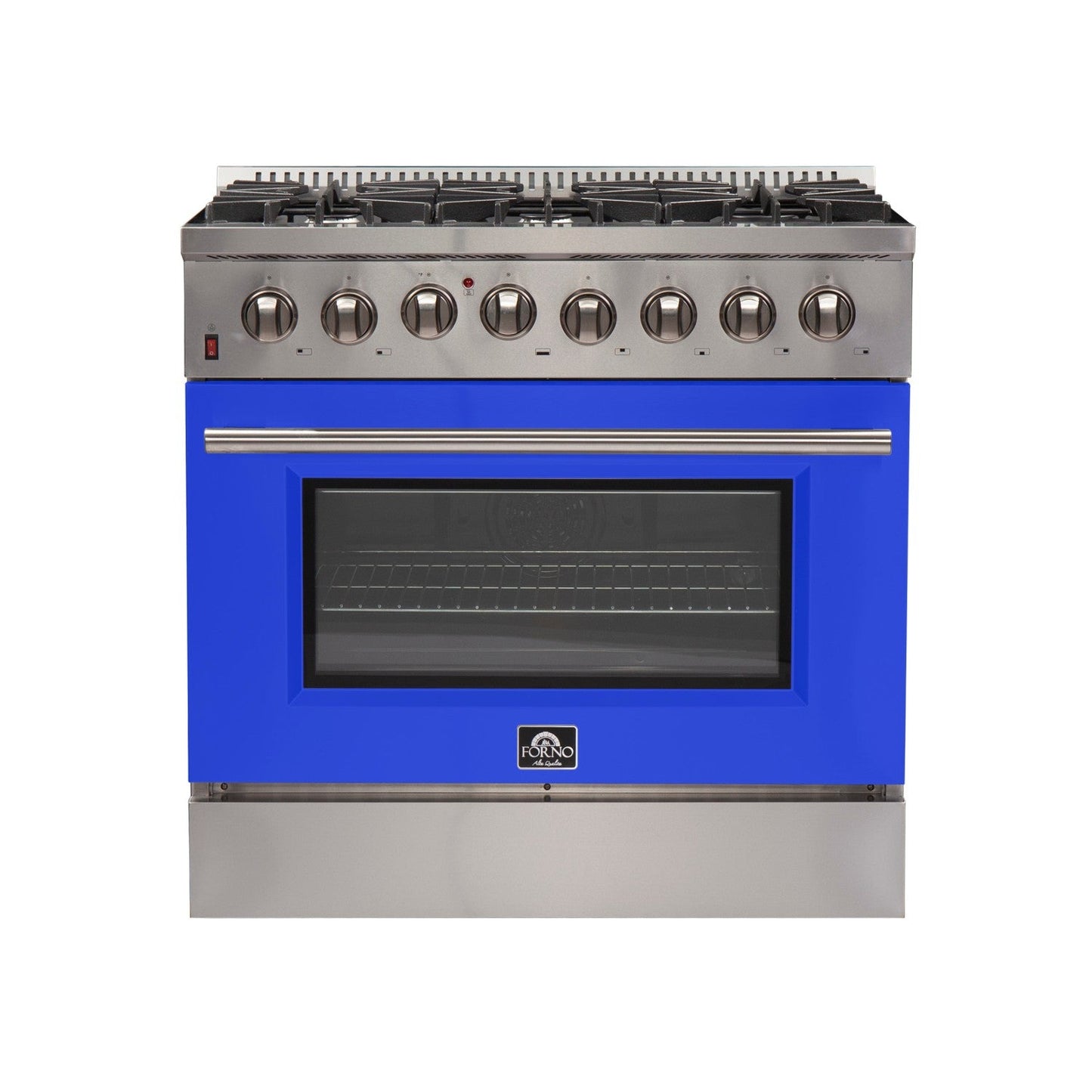 Forno FFSGS6156-36 36″ Galiano Gas Range with 240 Volt Electric Oven
