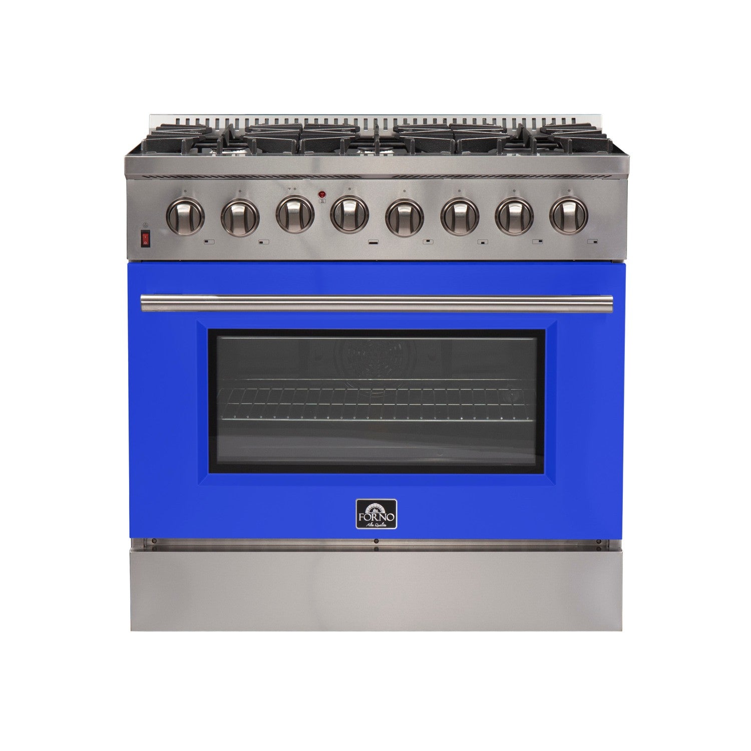 Forno FFSGS6156-36 36″ Galiano Gas Range with 240 Volt Electric Oven