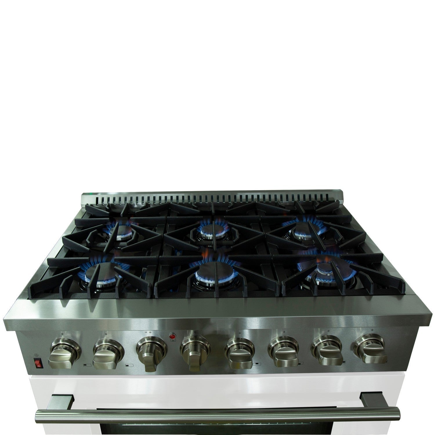 Forno FFSGS6156-36 36″ Galiano Gas Range with 240 Volt Electric Oven