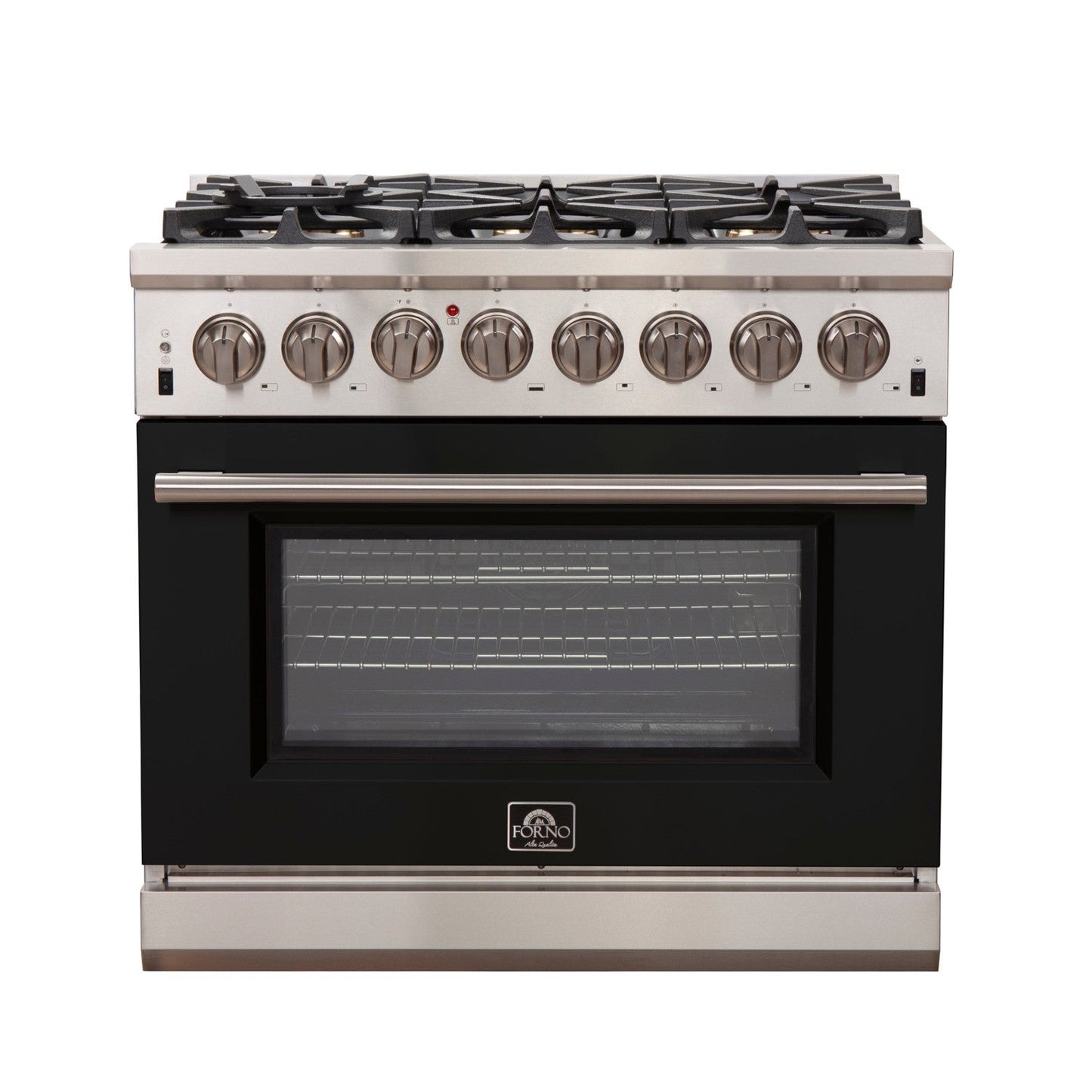 Forno FFSGS6187-36 36″ Capriasca Gas Range with Electric Oven