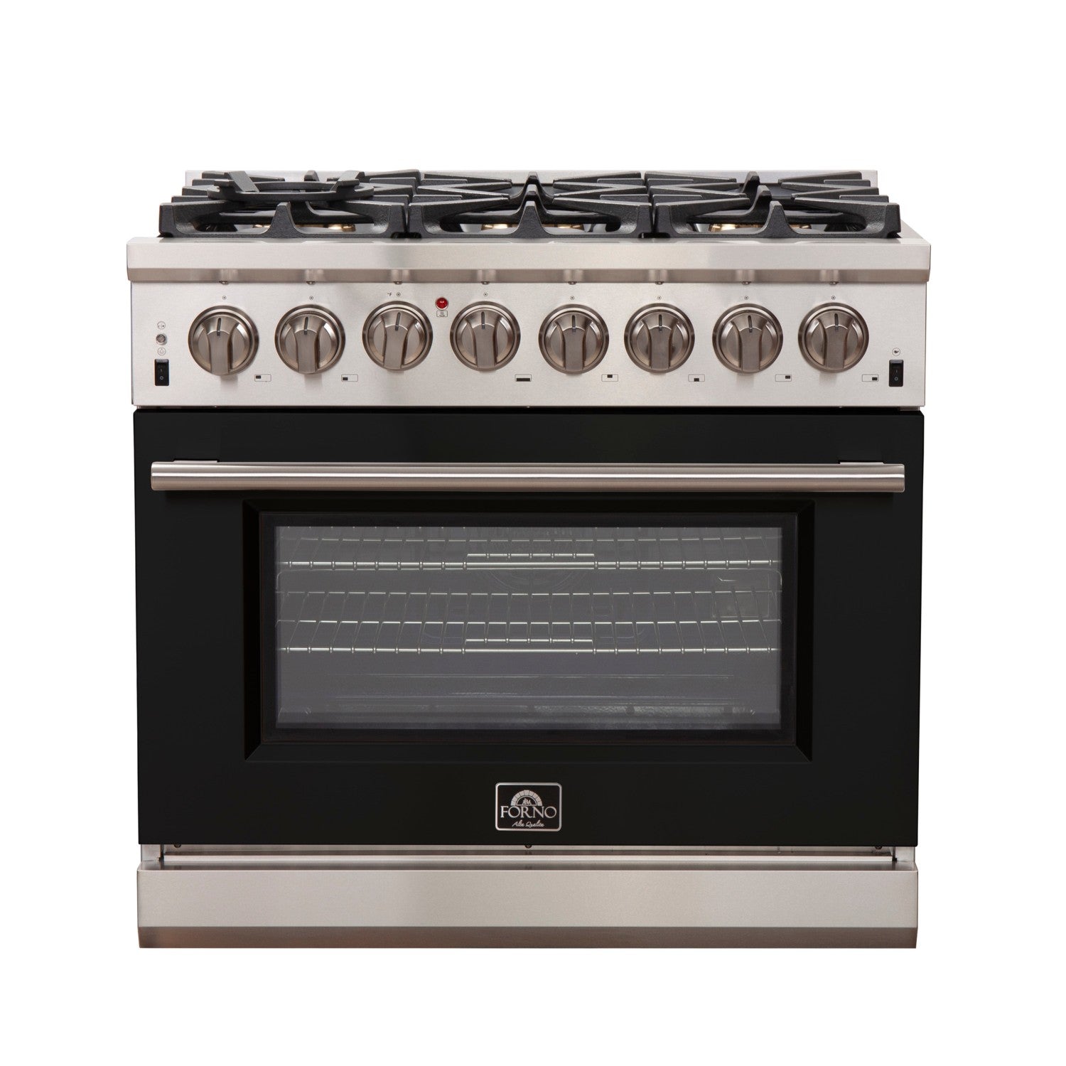 Forno FFSGS6187-36 36″ Capriasca Gas Range with Electric Oven