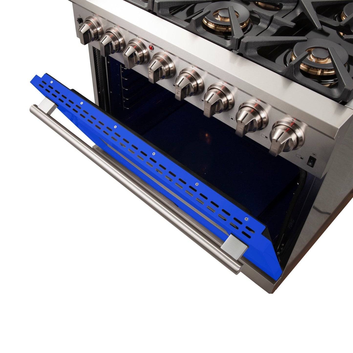 Forno FFSGS6187-36 36″ Capriasca Gas Range with Electric Oven