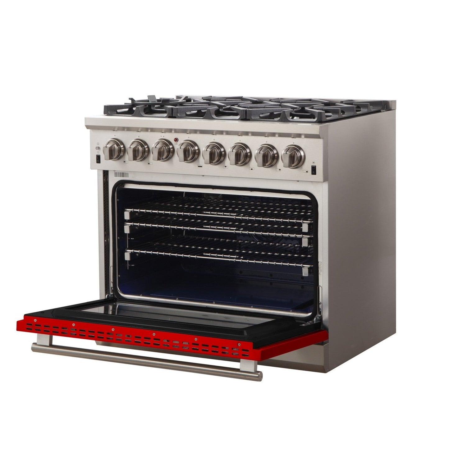 Forno FFSGS6187-36 36″ Capriasca Gas Range with Electric Oven