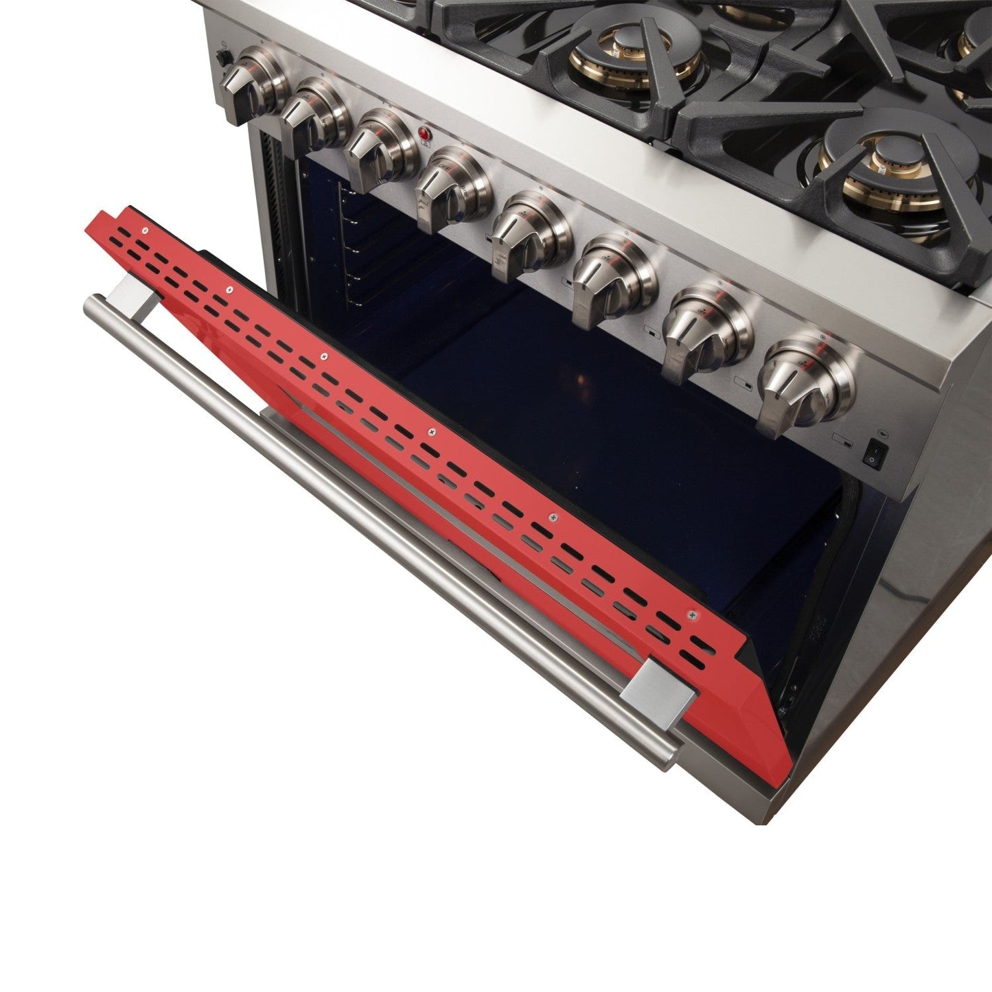 Forno FFSGS6187-36 36″ Capriasca Gas Range with Electric Oven