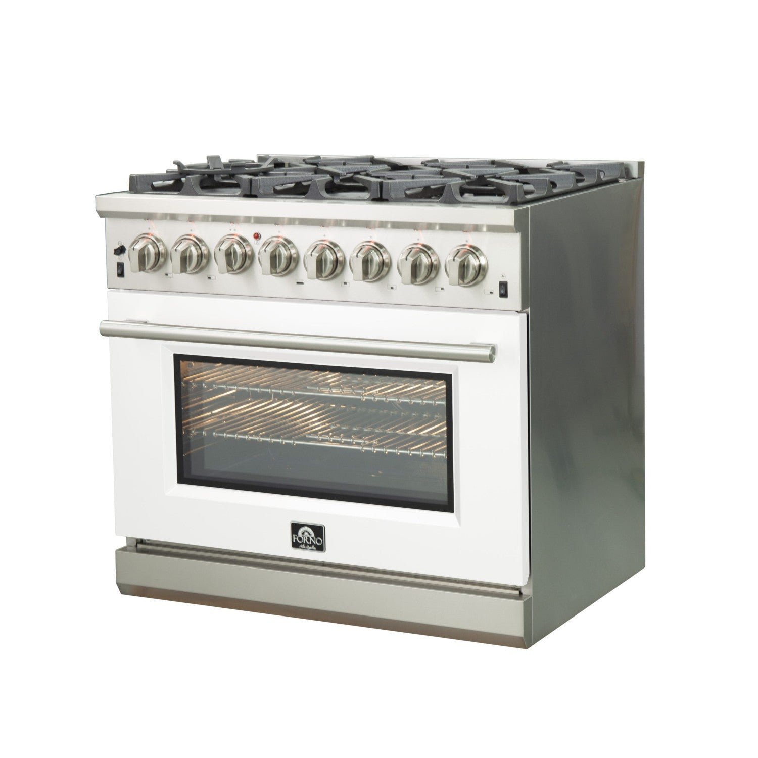 Forno FFSGS6187-36 36″ Capriasca Gas Range with Electric Oven