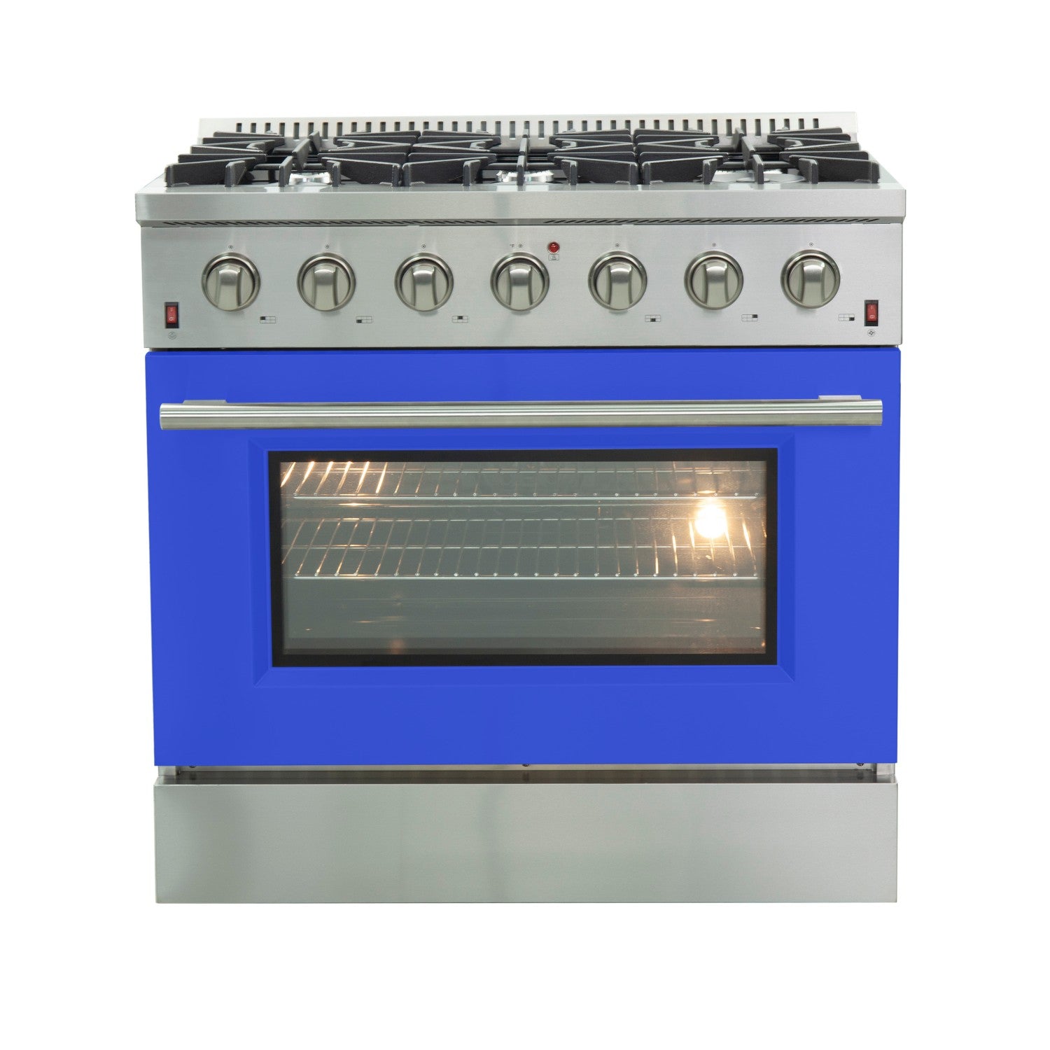 Forno FFSGS6244-36 36″ Galiano Gas Range with FORNO ALTA QUALITA Pro-Style Gas 6 Italian Burners 83,000 BTU All Stainless Steel