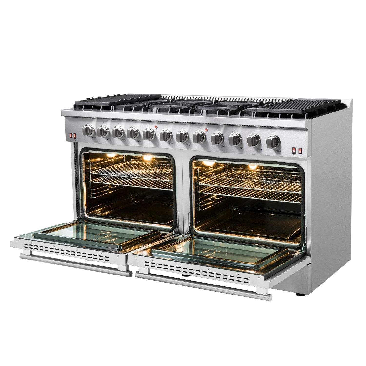 Forno FFSGS6244-60 60" Galiano Gas Range with 10 Sealed Burners