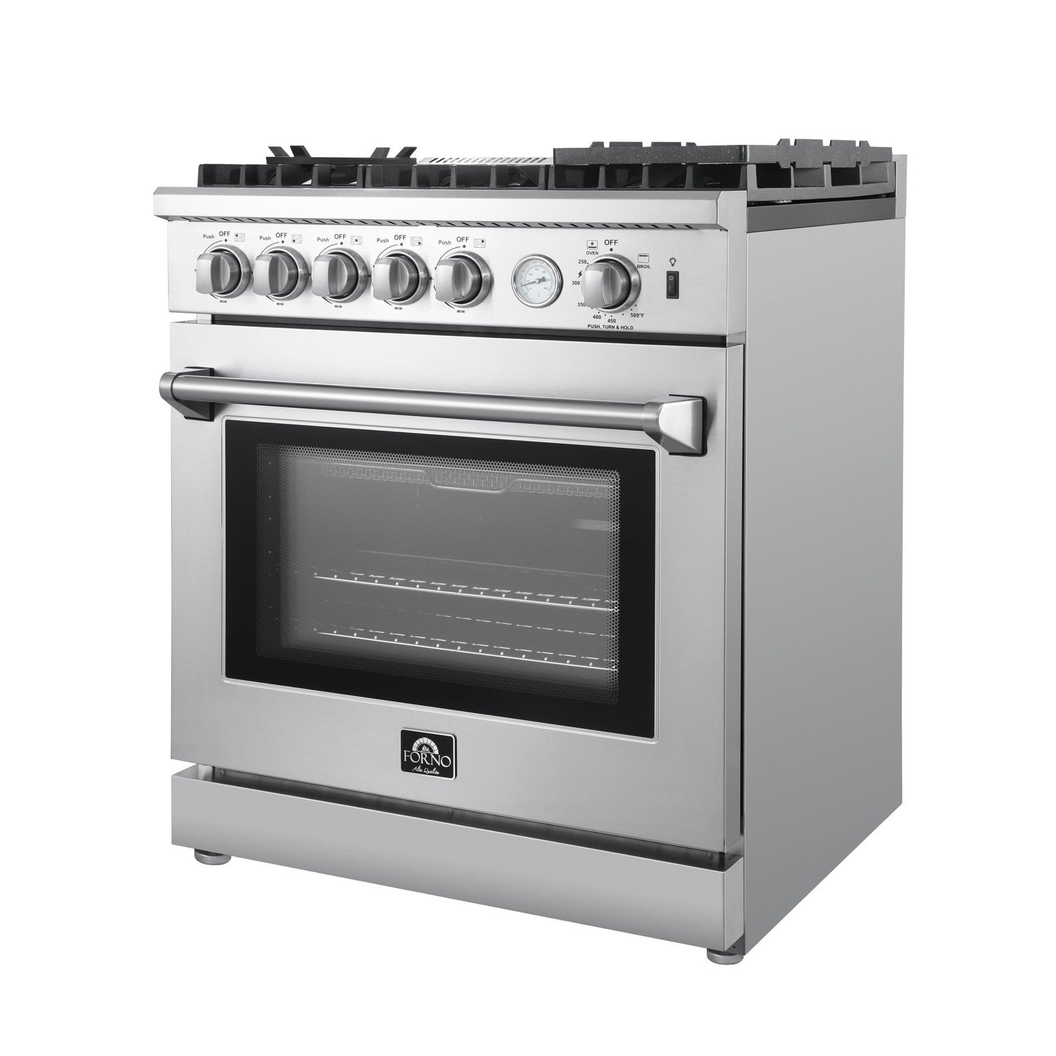 Forno FFSGS6276-30 Pro Style 30″ All Gas Range