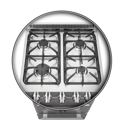 Forno FFSGS6272-24 Pro Style 24″ Sperlonga Gas Range