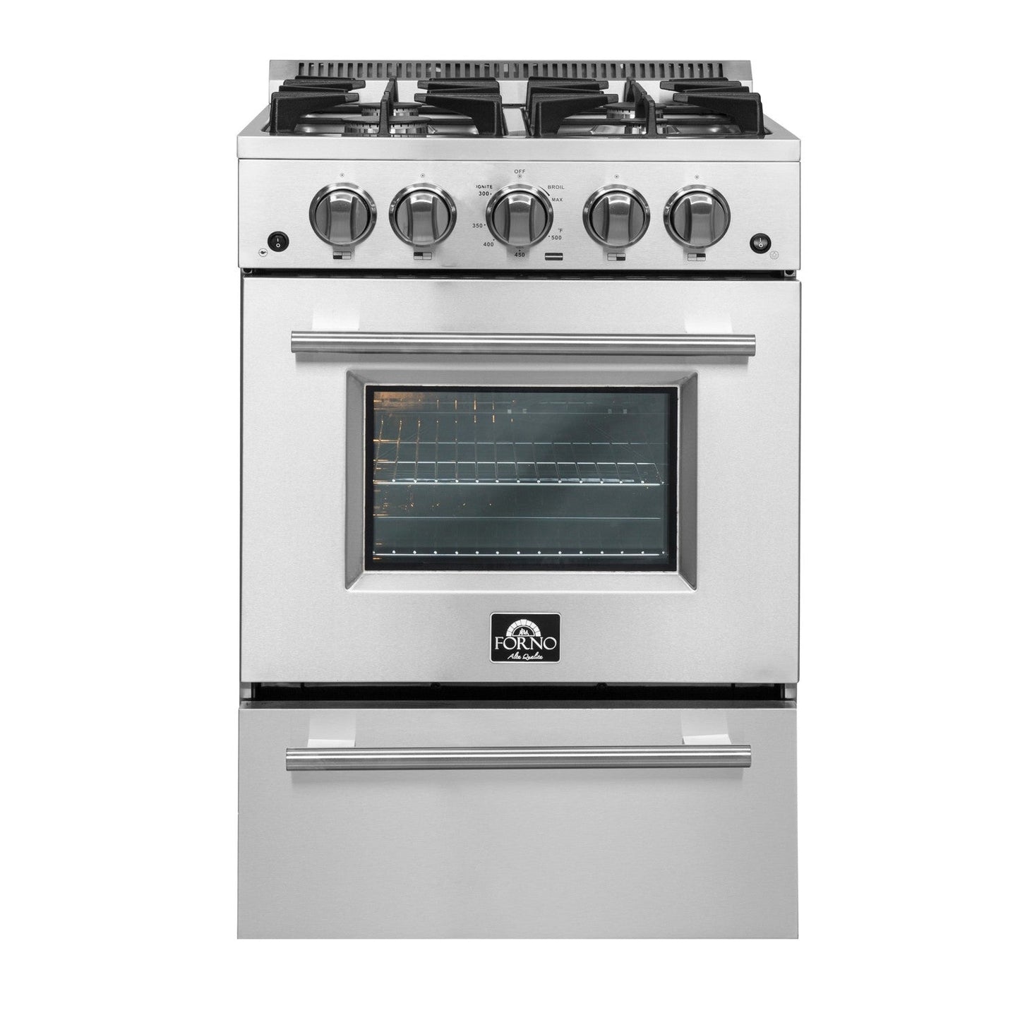 Forno FFSGS6272-24 Pro Style 24″ Sperlonga Gas Range