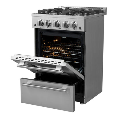 Forno FFSGS6272-24 Pro Style 24″ Sperlonga Gas Range