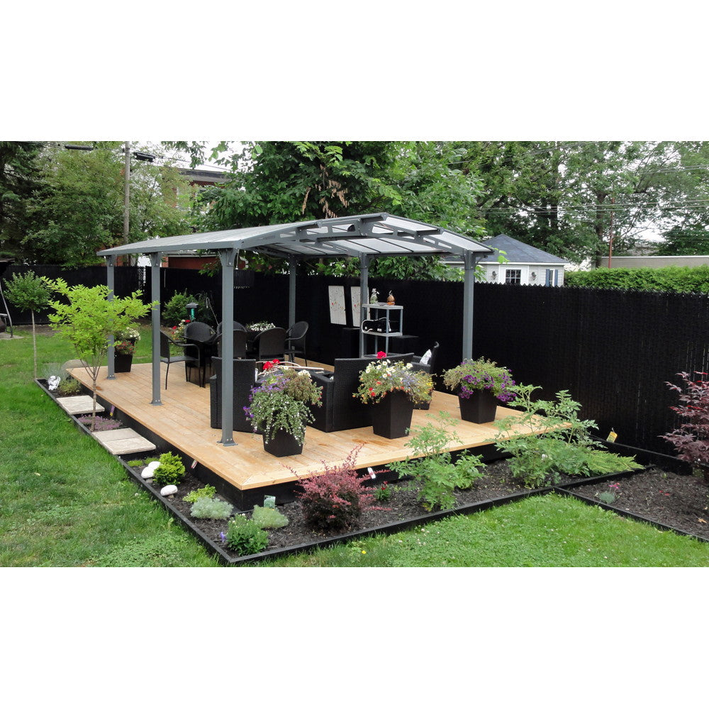 Gazebo Penguin Acay Carport with Gutter