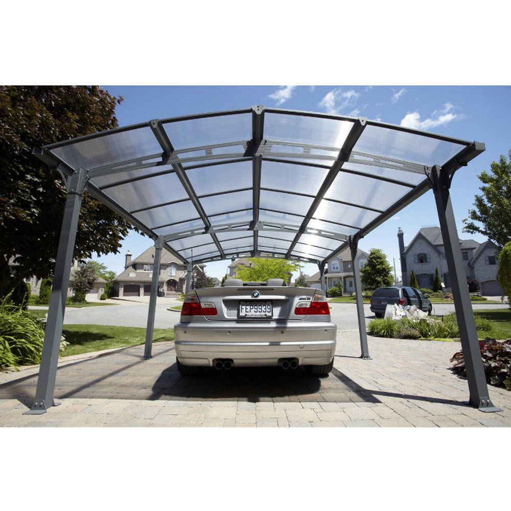 Gazebo Penguin Acay Carport with Gutter