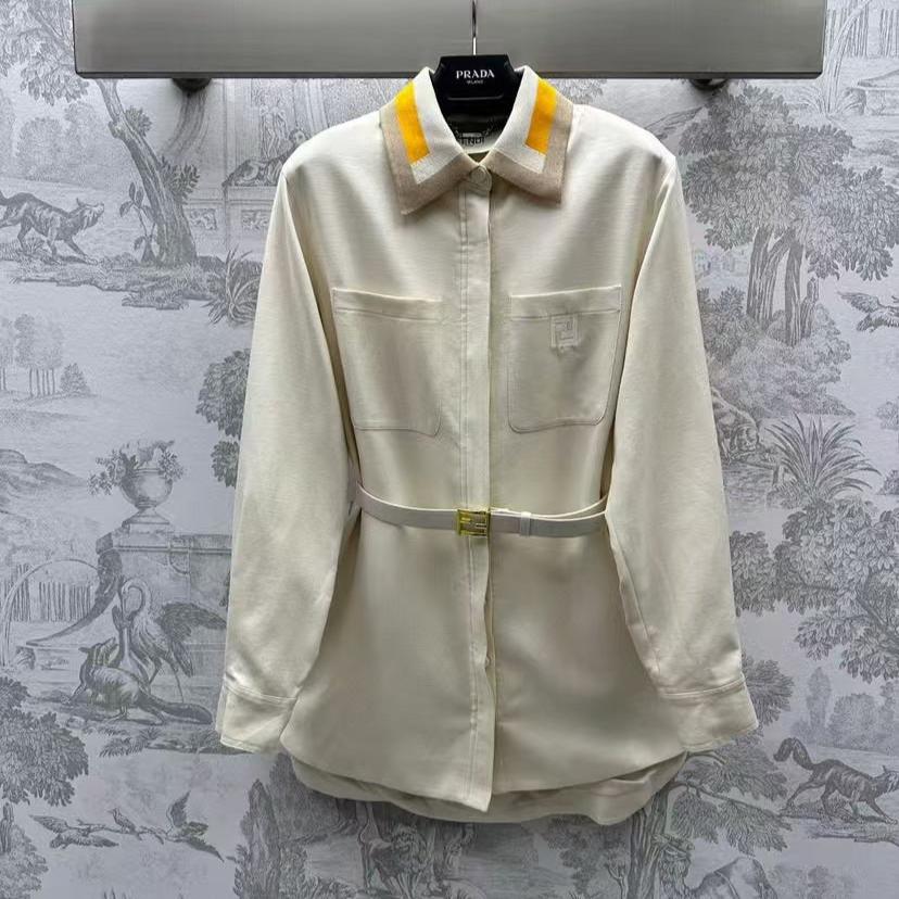 FF Beige Cotton Go-to Jacket
