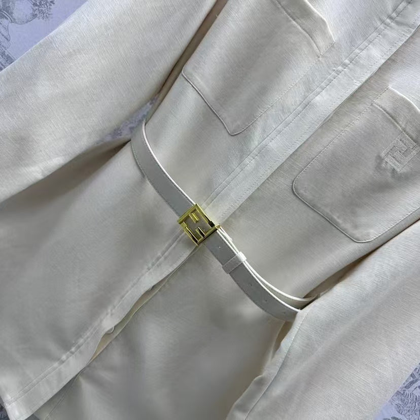 FF Beige Cotton Go-to Jacket