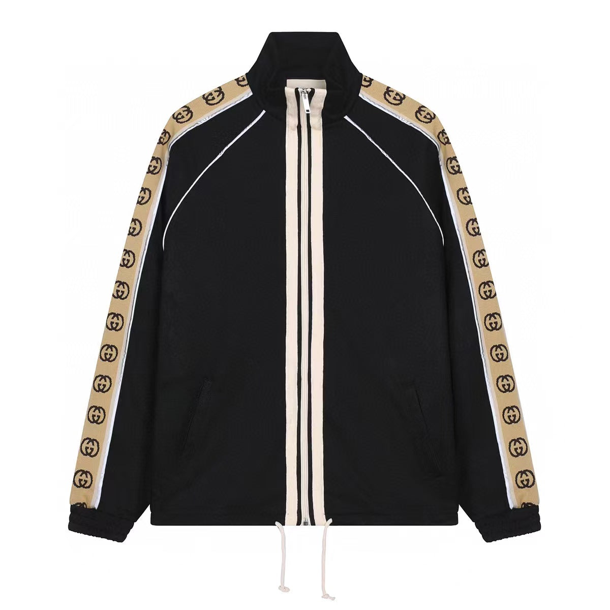 Gucci Black Oversized Technical Jersey Jacket