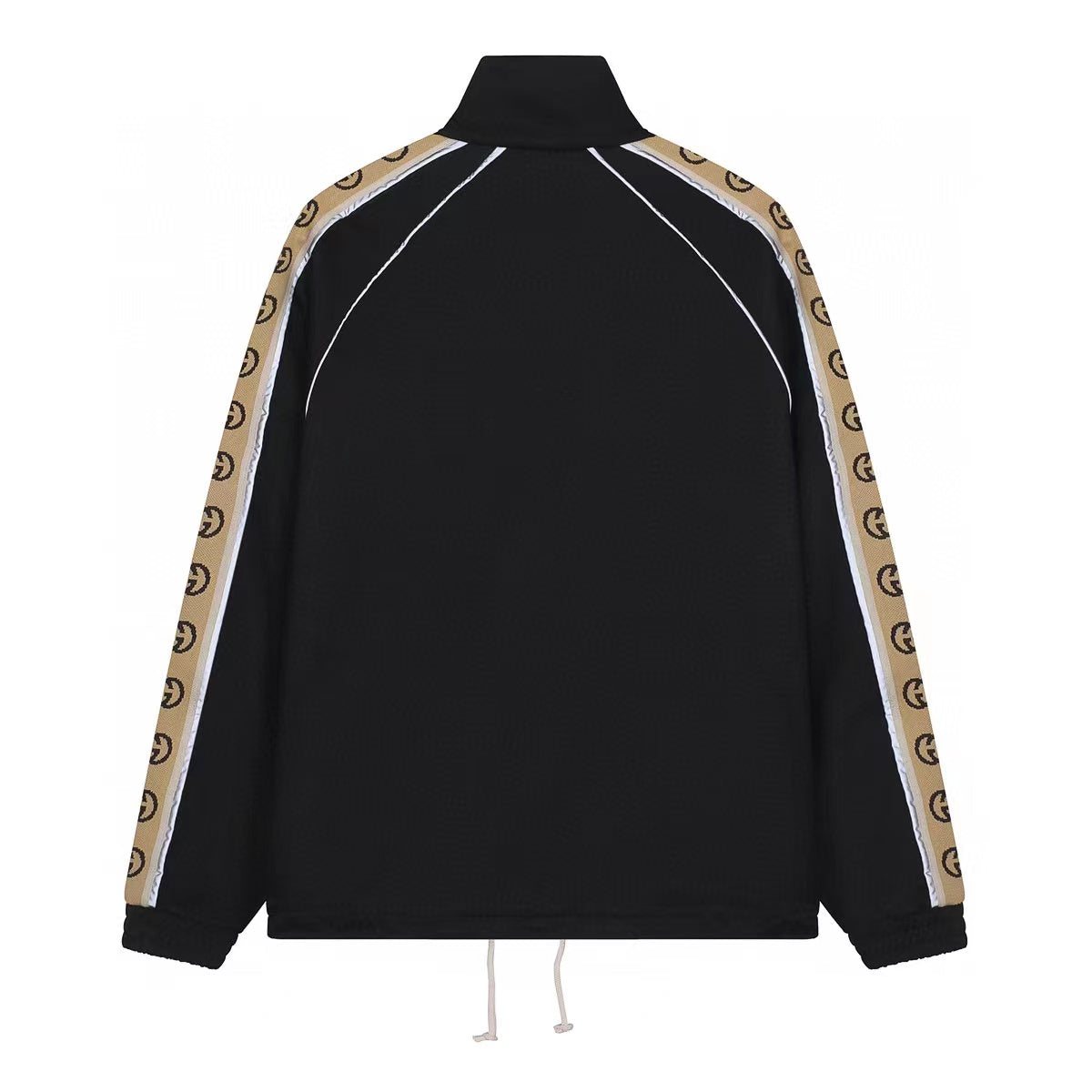 Gucci Black Oversized Technical Jersey Jacket