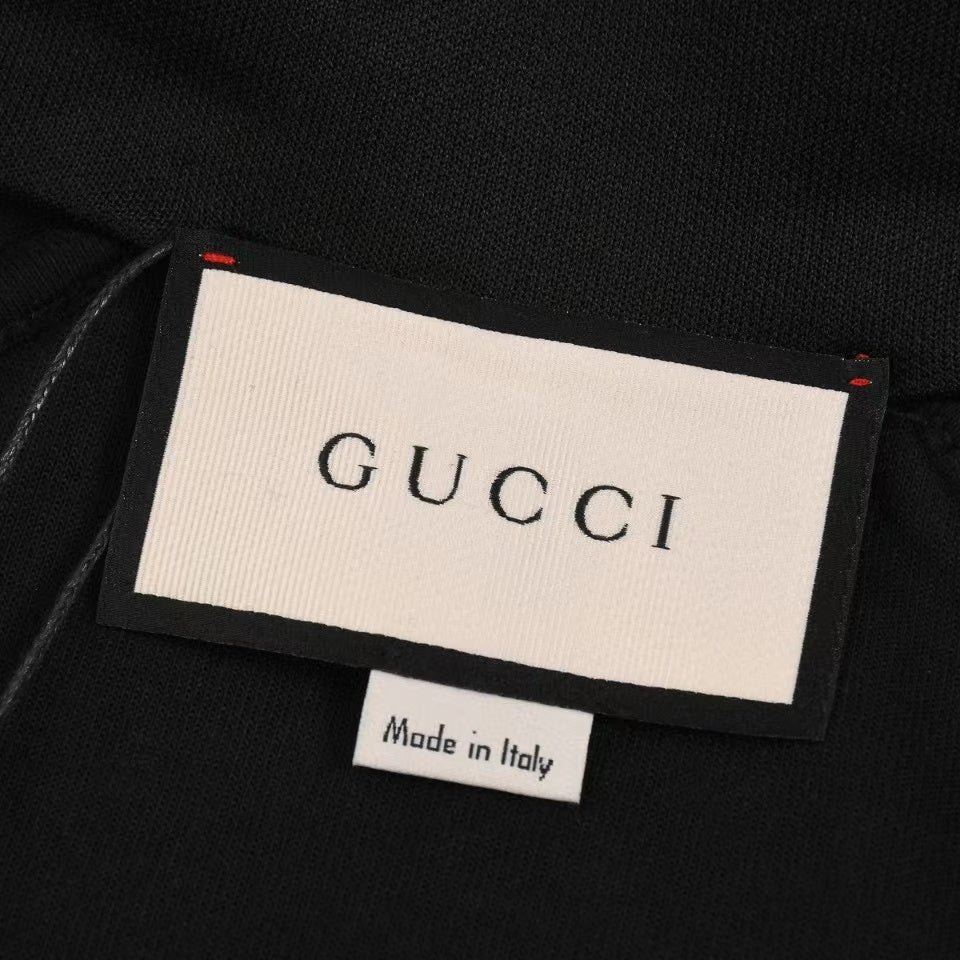 Gucci Black Oversized Technical Jersey Jacket