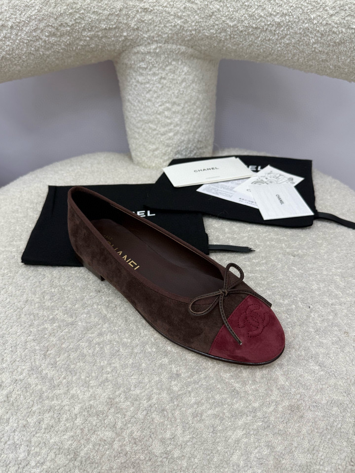 CC 25A Ballet Flat Suede