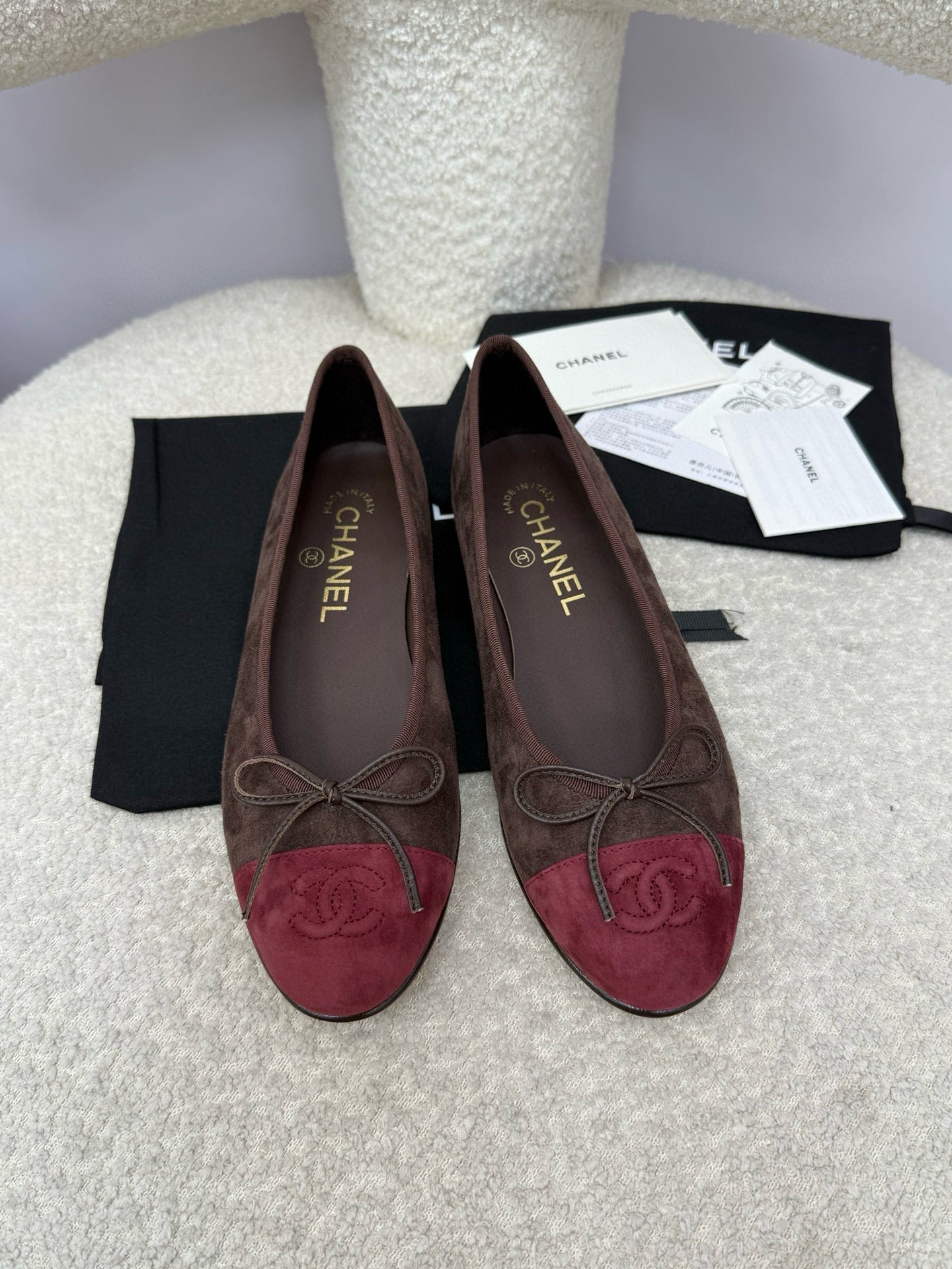 CC 25A Ballet Flat Suede