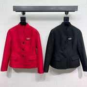 Dior Jacket Black and Red Polyester