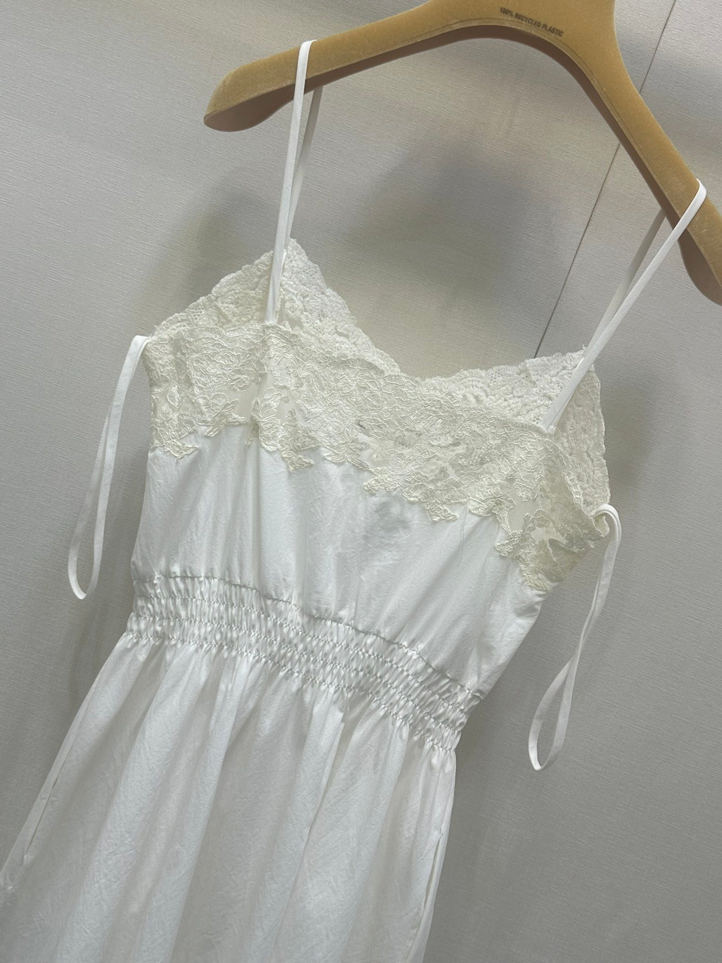 Miumiu 2026 Dress White Lace Cotton