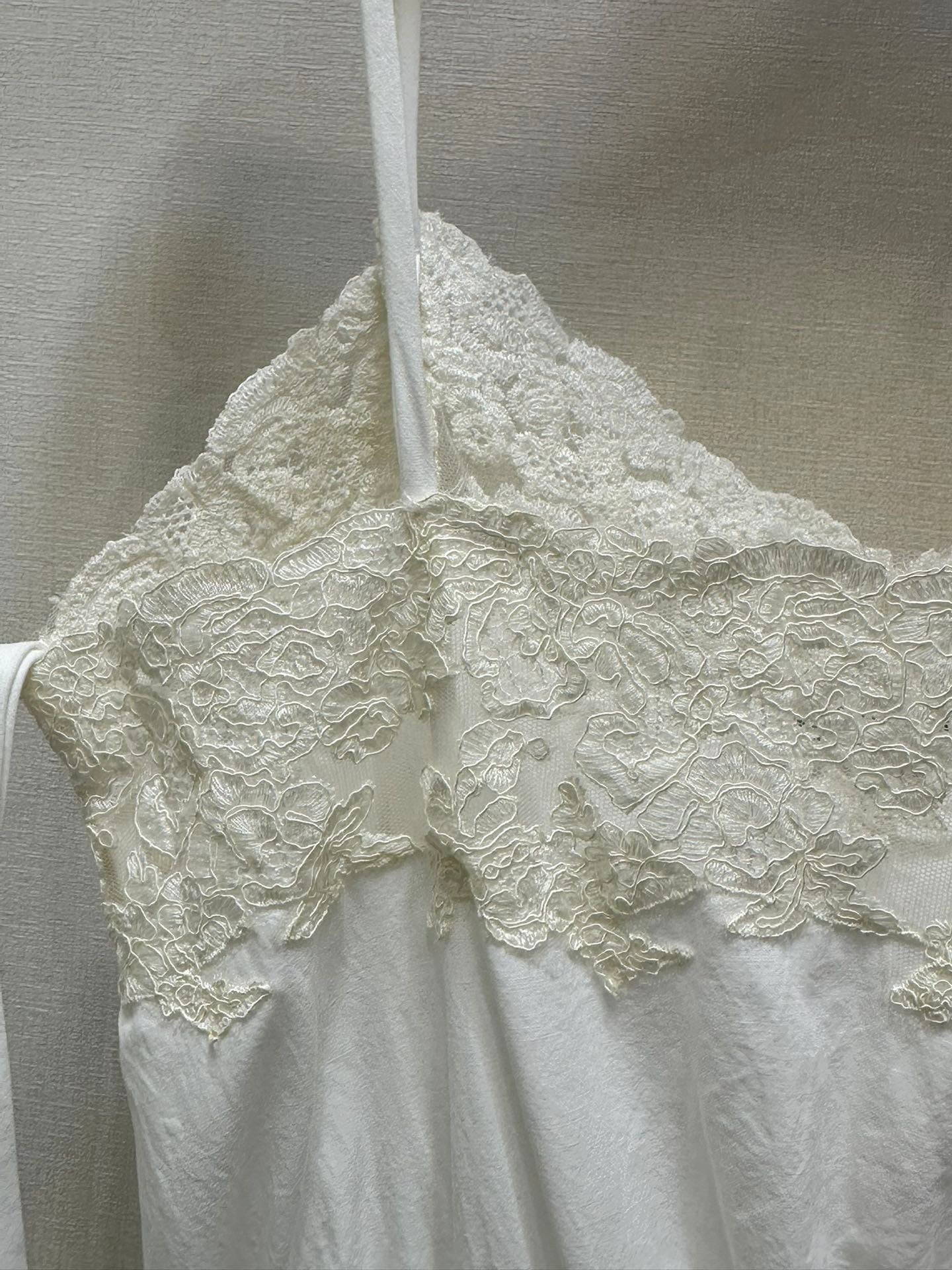 Miumiu 2026 Dress White Lace Cotton