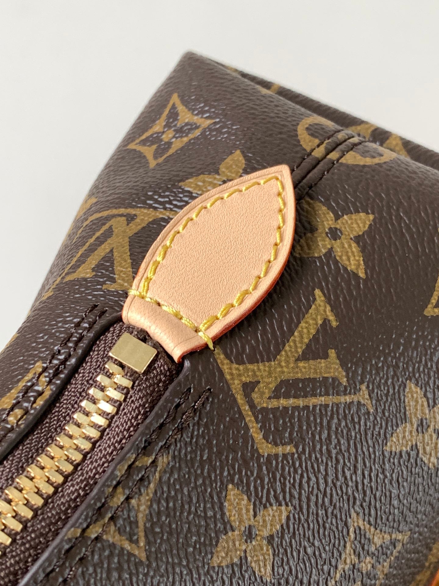 Louis Vuitton 2026 Squire East West Bag 30cm Brown Beige Canvas Leather