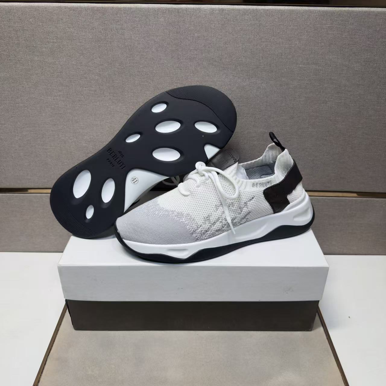Louis Vuitton 2026 Trainer Black White Monogram Denim Calfskin