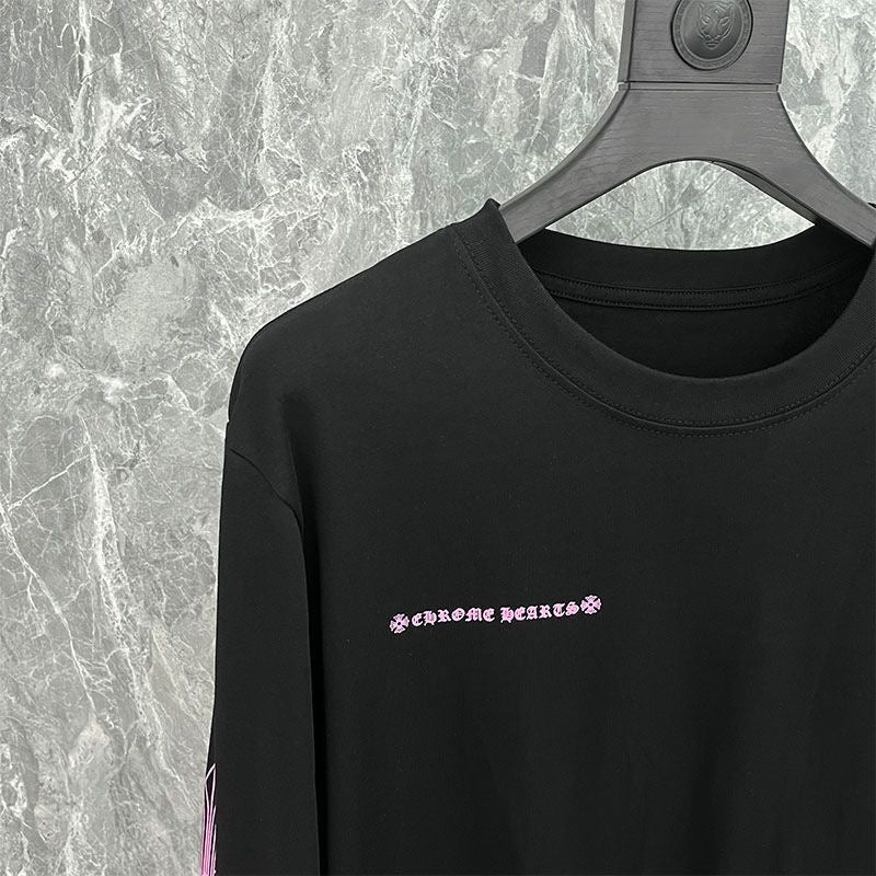Chrome Hearts 2026 Matty Boy Shirt Black Pink Cotton