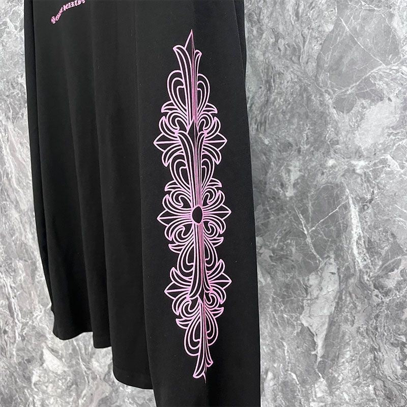 Chrome Hearts 2026 Matty Boy Shirt Black Pink Cotton