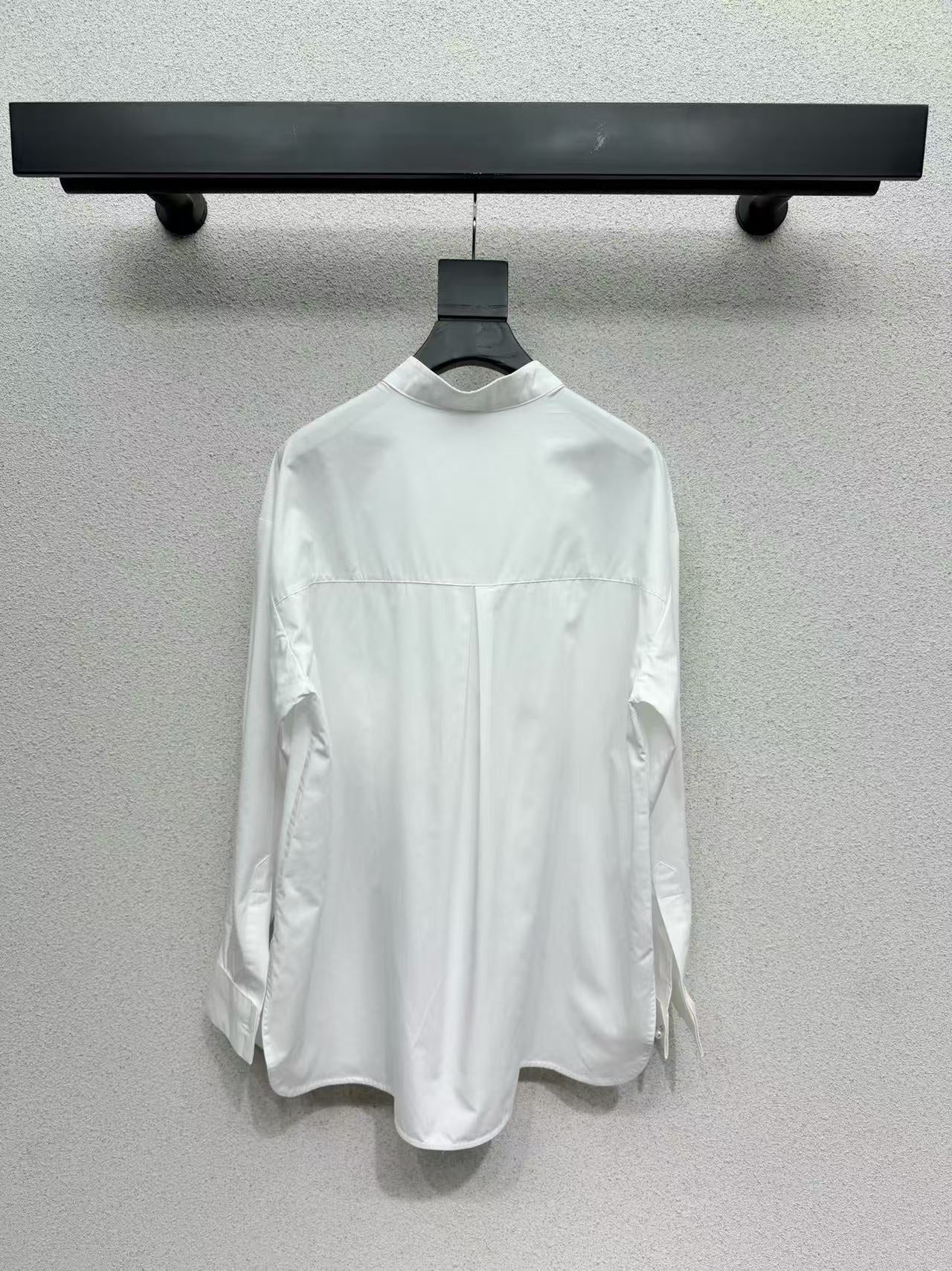 Chanel 2026 Shirt White Cotton 323992