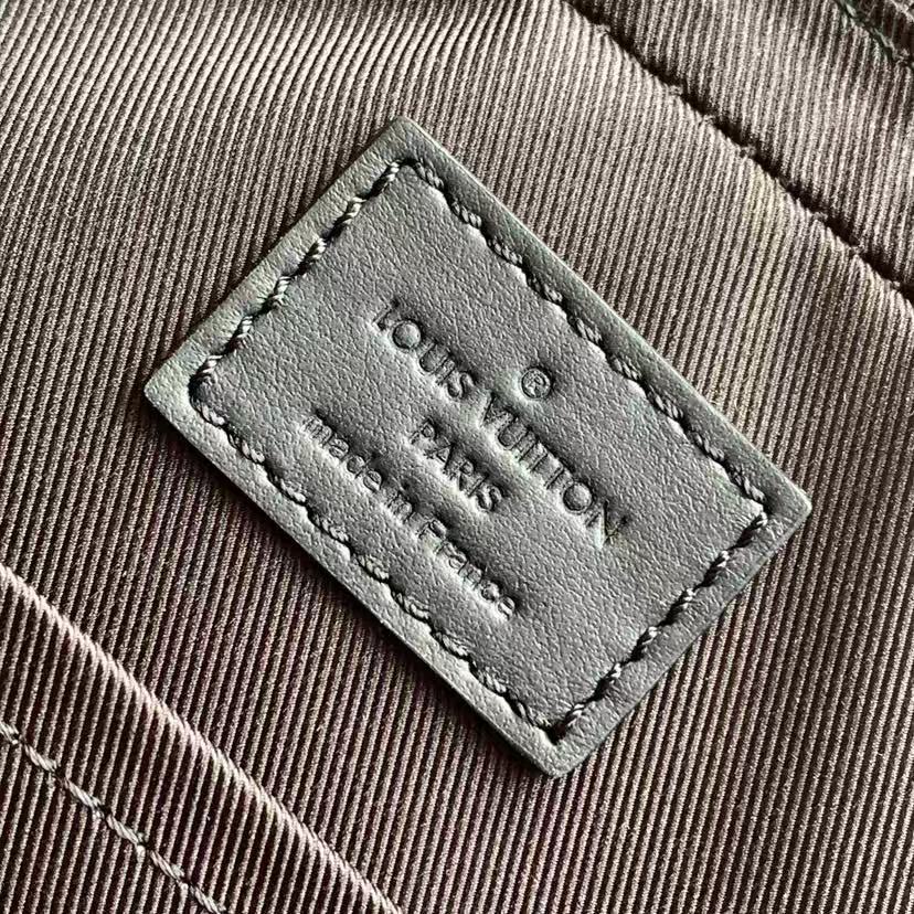 Louis Vuitton 2026 Trio Messenger Bag 26cm Grey Black Monogram Eclipse Canvas