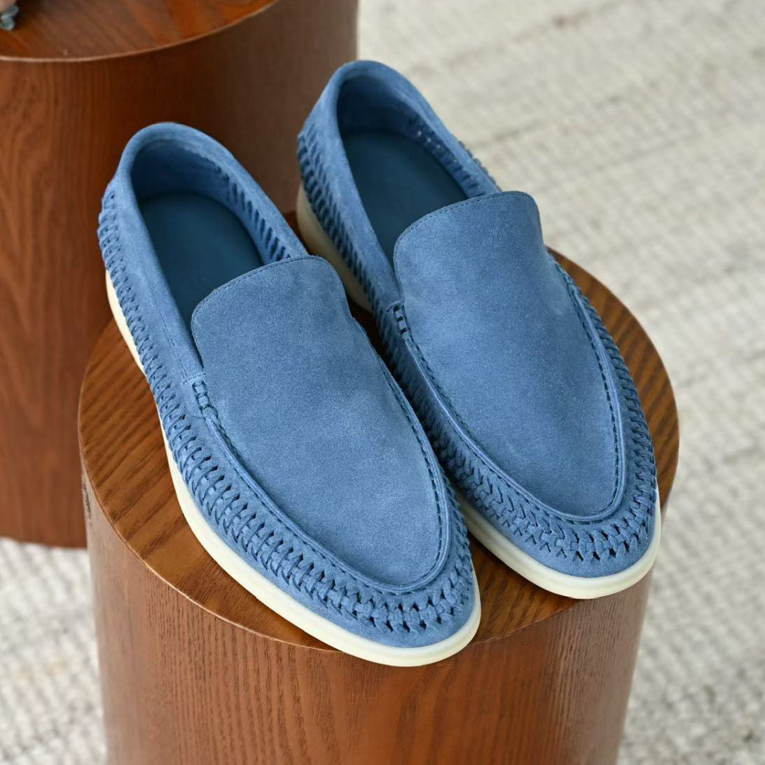 Loro Piana 2026 Summer Walk Loafer Suede Leather