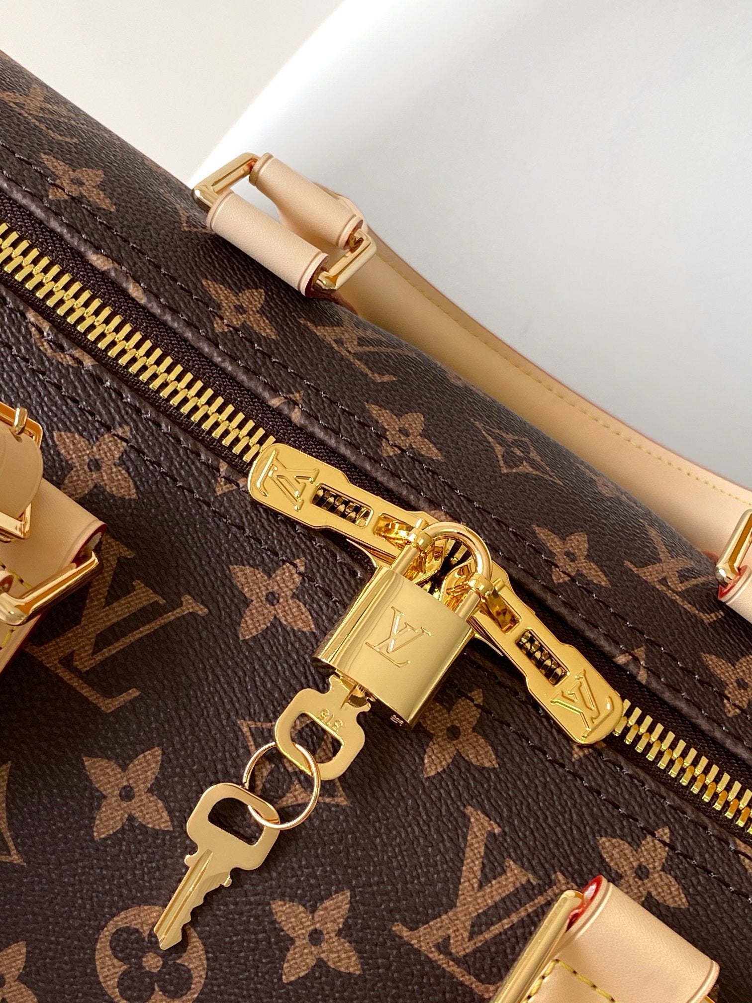Louis Vuitton x Takashi Murakami 2026 Keepall Bandoulière 45 Brown Leather Canvas