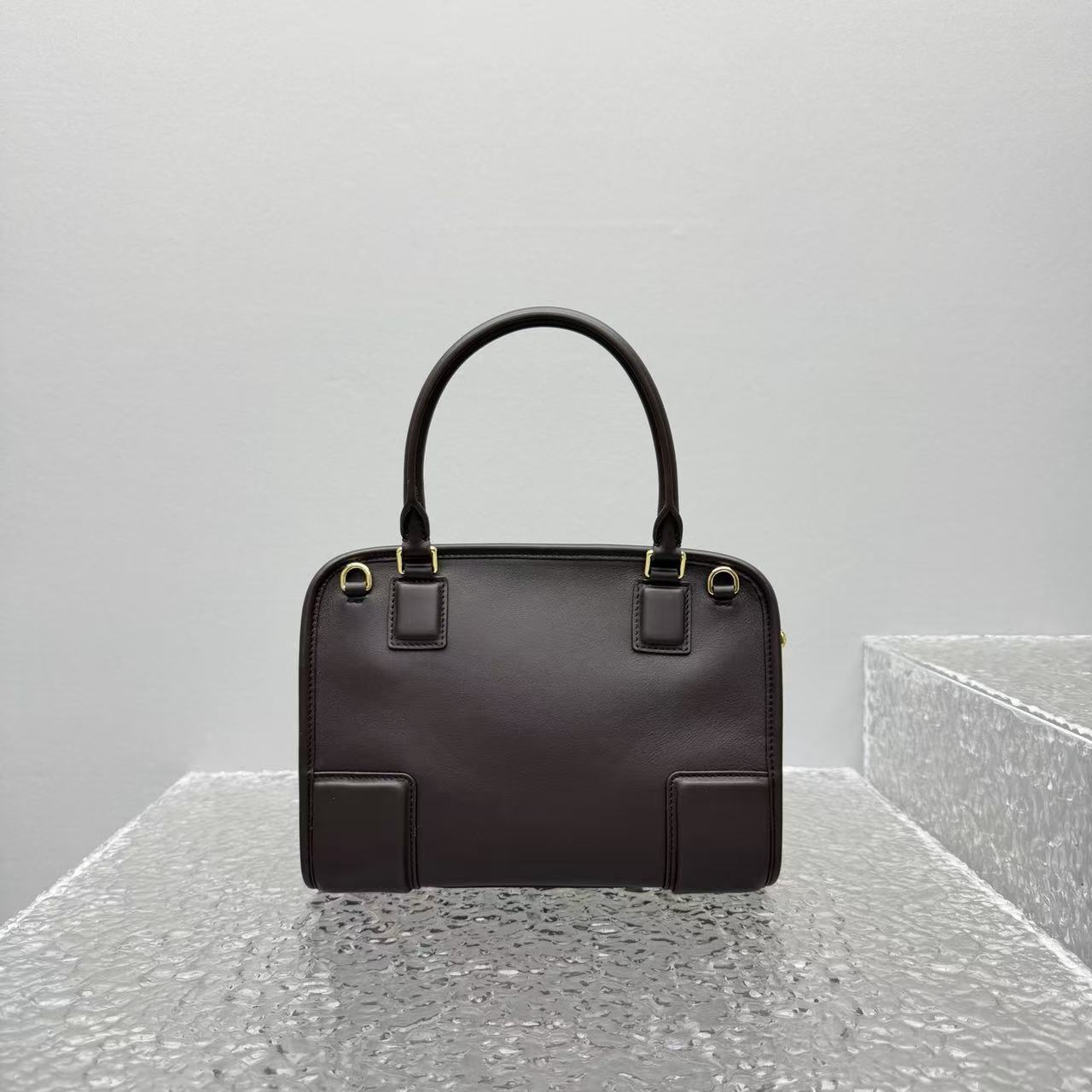 Loewe 2026 Amazona 180 Bag 24cm Brown Soft Calfskin