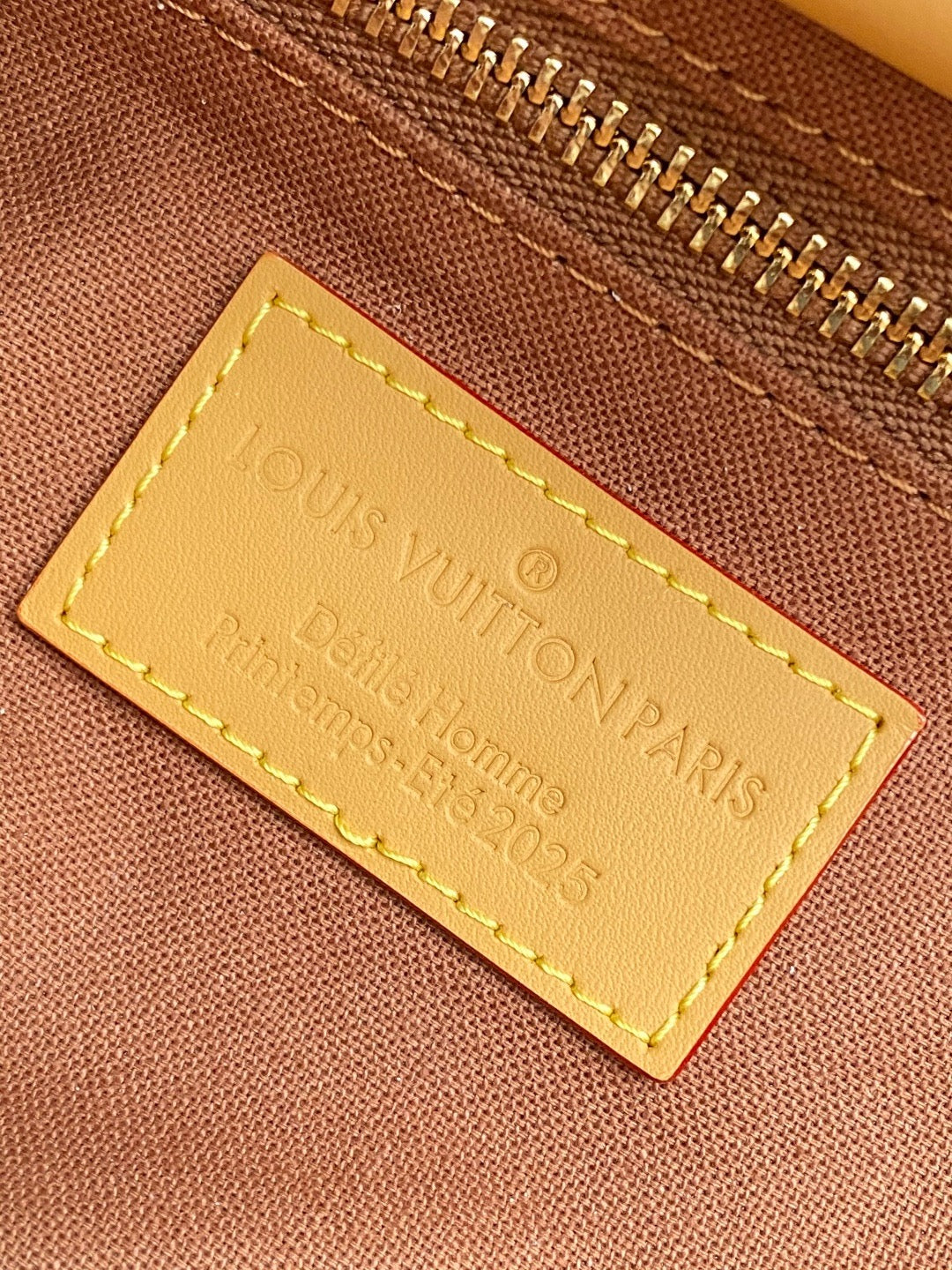 Louis Vuitton 2026 Shopper Tote Bag 25cm Brown Cowhide
