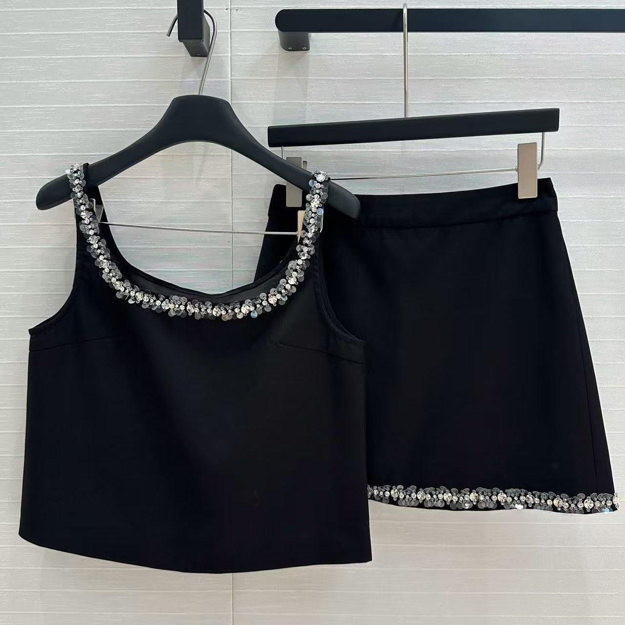 Gucci Vest Set Black Cotton