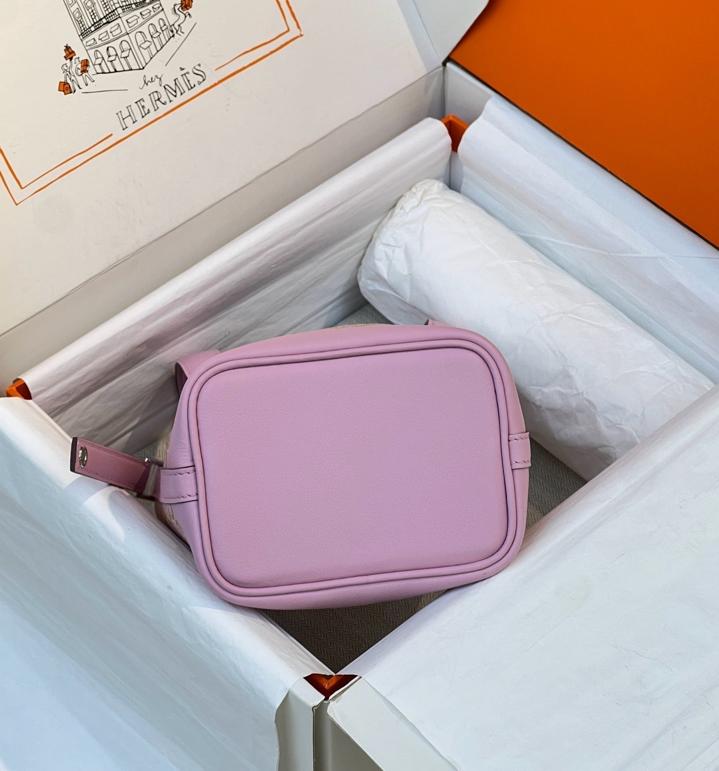 Hermes 2026 Picotin Lock Micro "Lucky Daisy" Bag Swift Leather