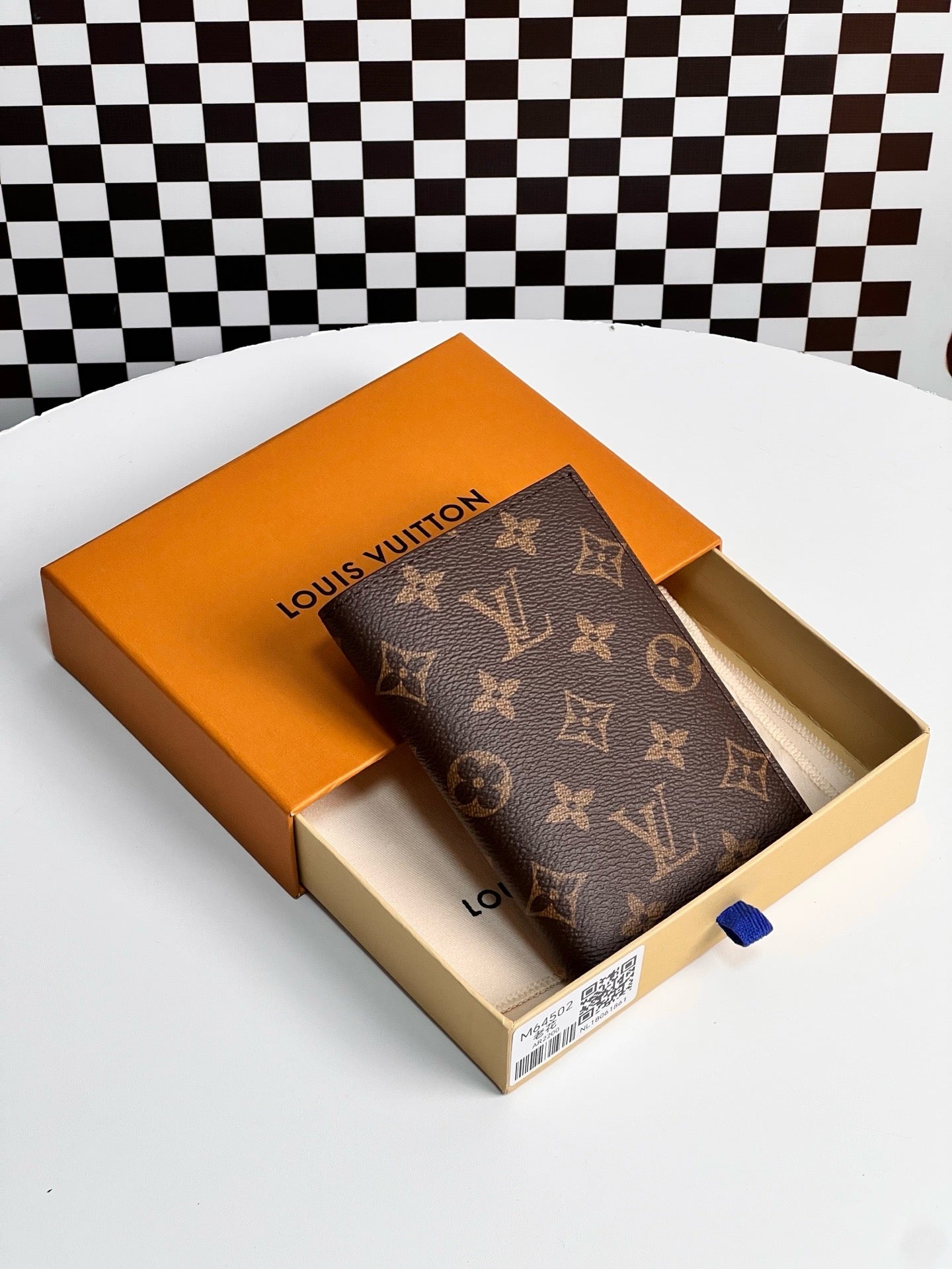 Louis Vuitton 2026 Card Holder 14cm Brown Leather