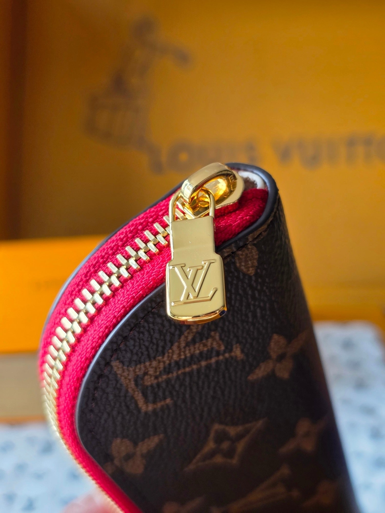 Louis Vuitton 2026 Charlotte Pencil Case 20cm Brown Pink Leather