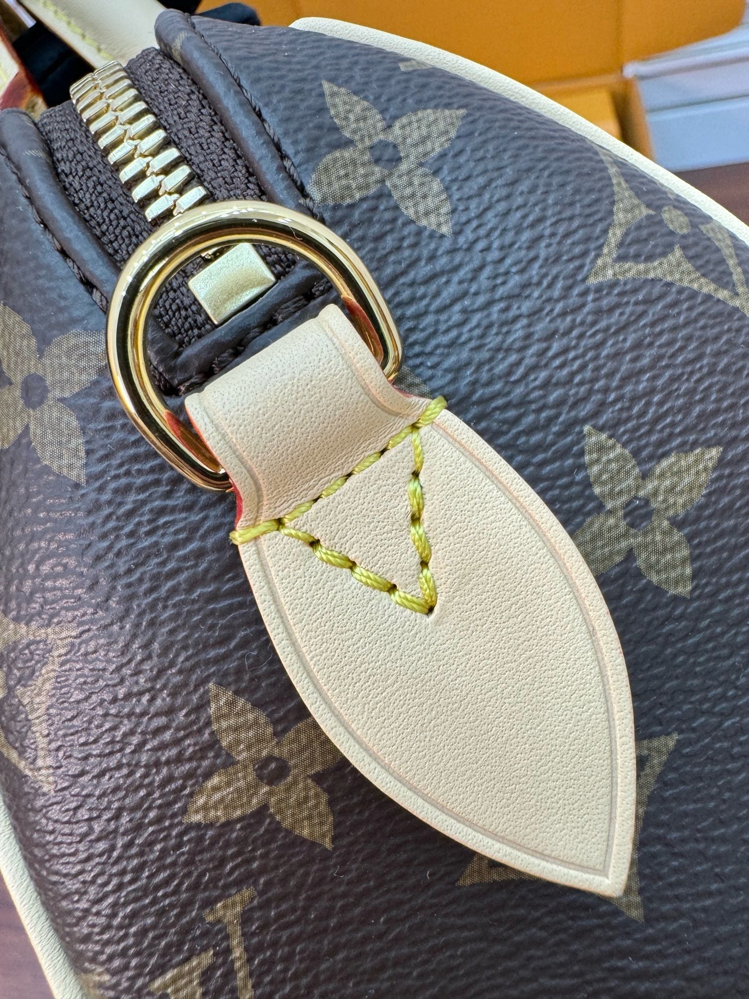 Louis Vuitton 2026 Speedy Bag 18cm Brown Leather Canvas