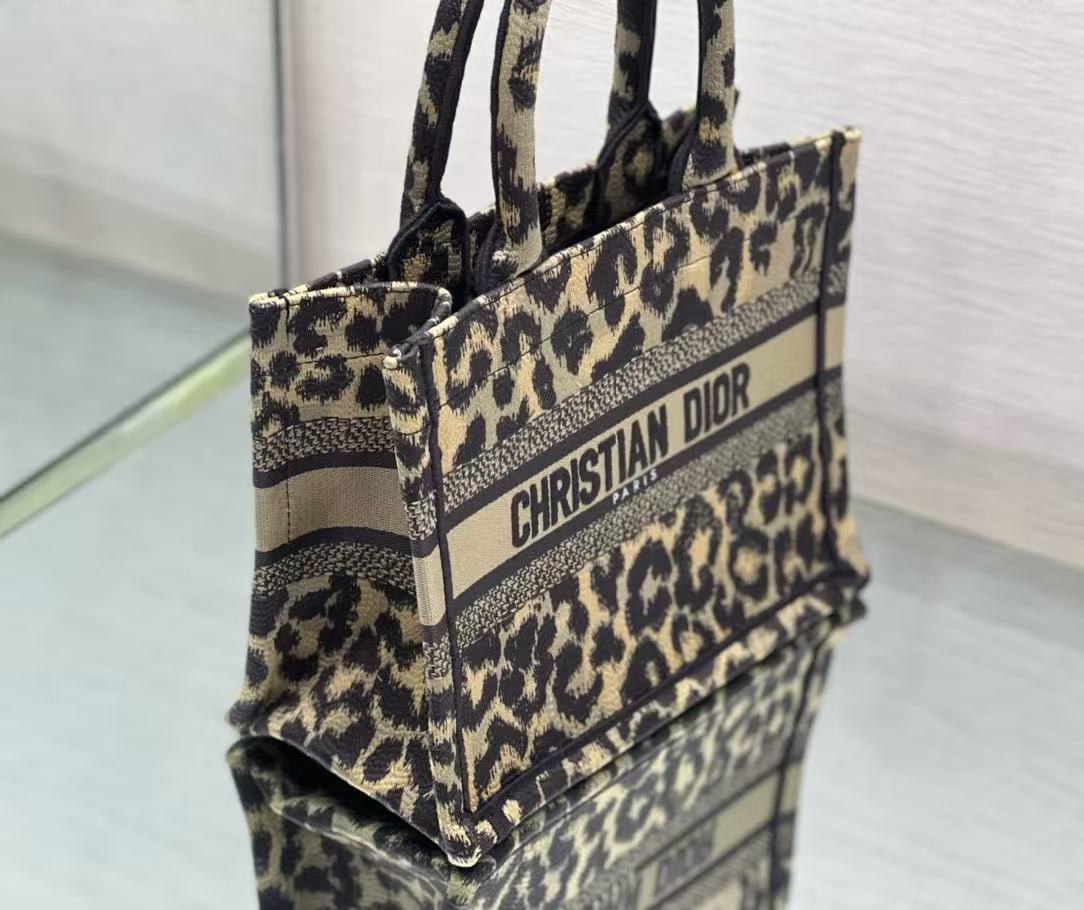 Dior 2026 Book Tote Bag 26cm "Beige Multicolor Mizza" Canvas
