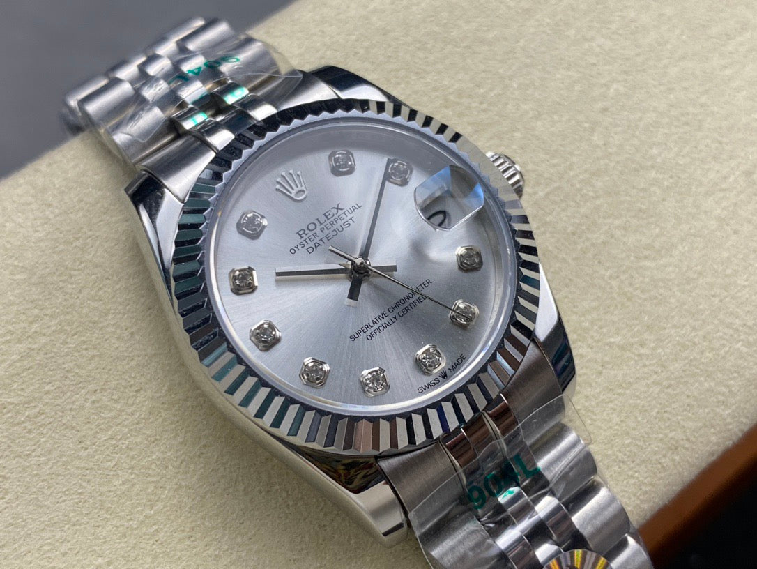 Rolex Datejust 31mm Watch Silver Dial Stainless Steel