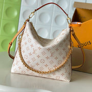 Louis Vuitton 2026 Multipass Monogram Bag 30cm Cream Canvas Calfskin