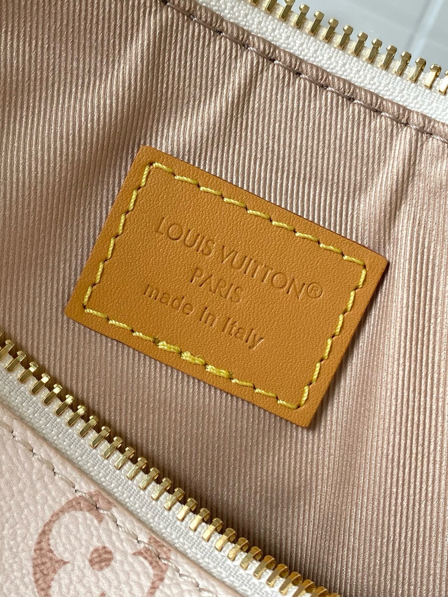 Louis Vuitton 2026 Multipass Monogram Bag 30cm Cream Canvas Calfskin