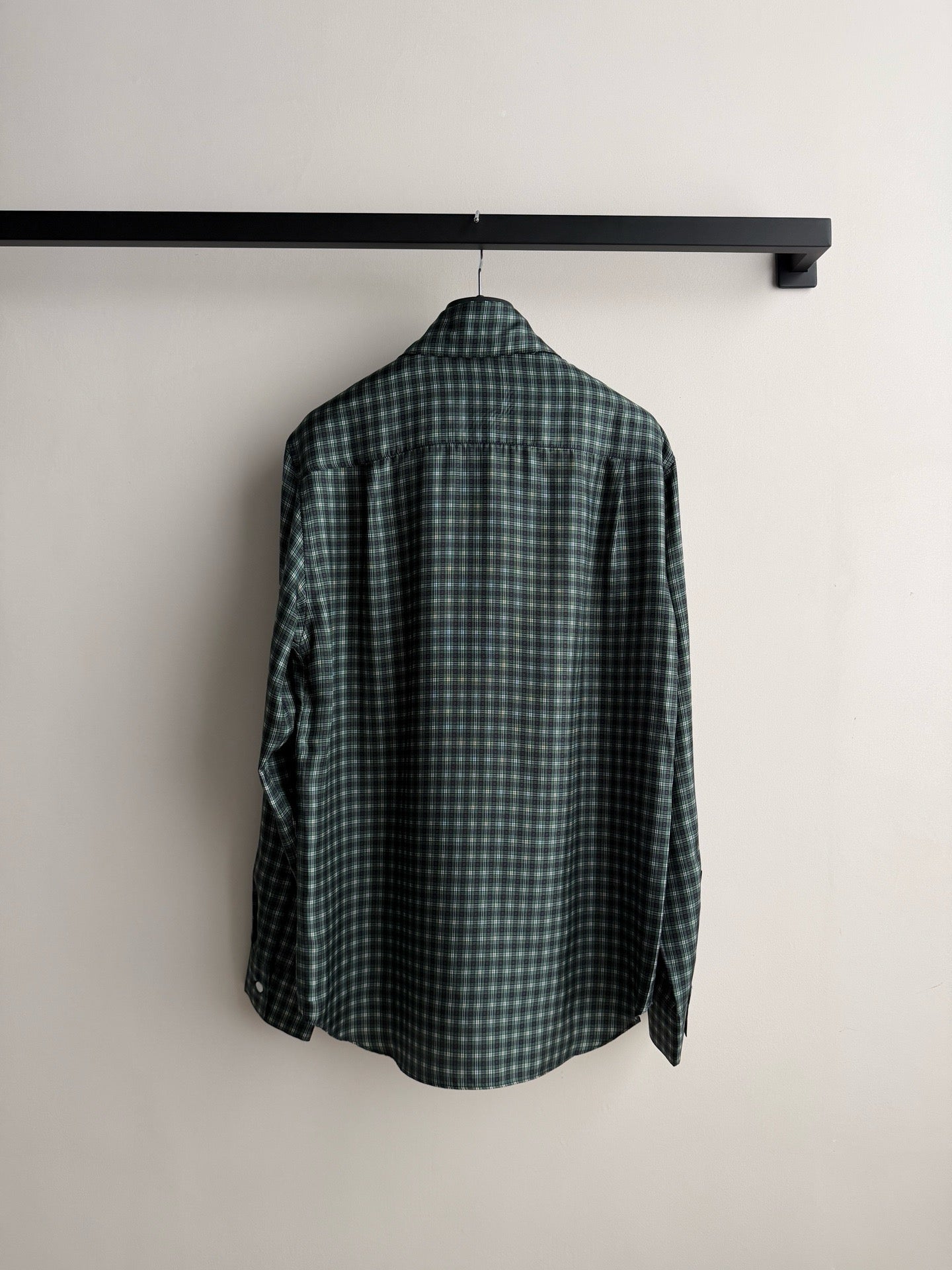 Dior 2026 Bow Shirt Green Cotton