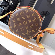 Louis Vuitton 2026 Boite Chapeau Bag 18cm Brown Canvas Cowhide
