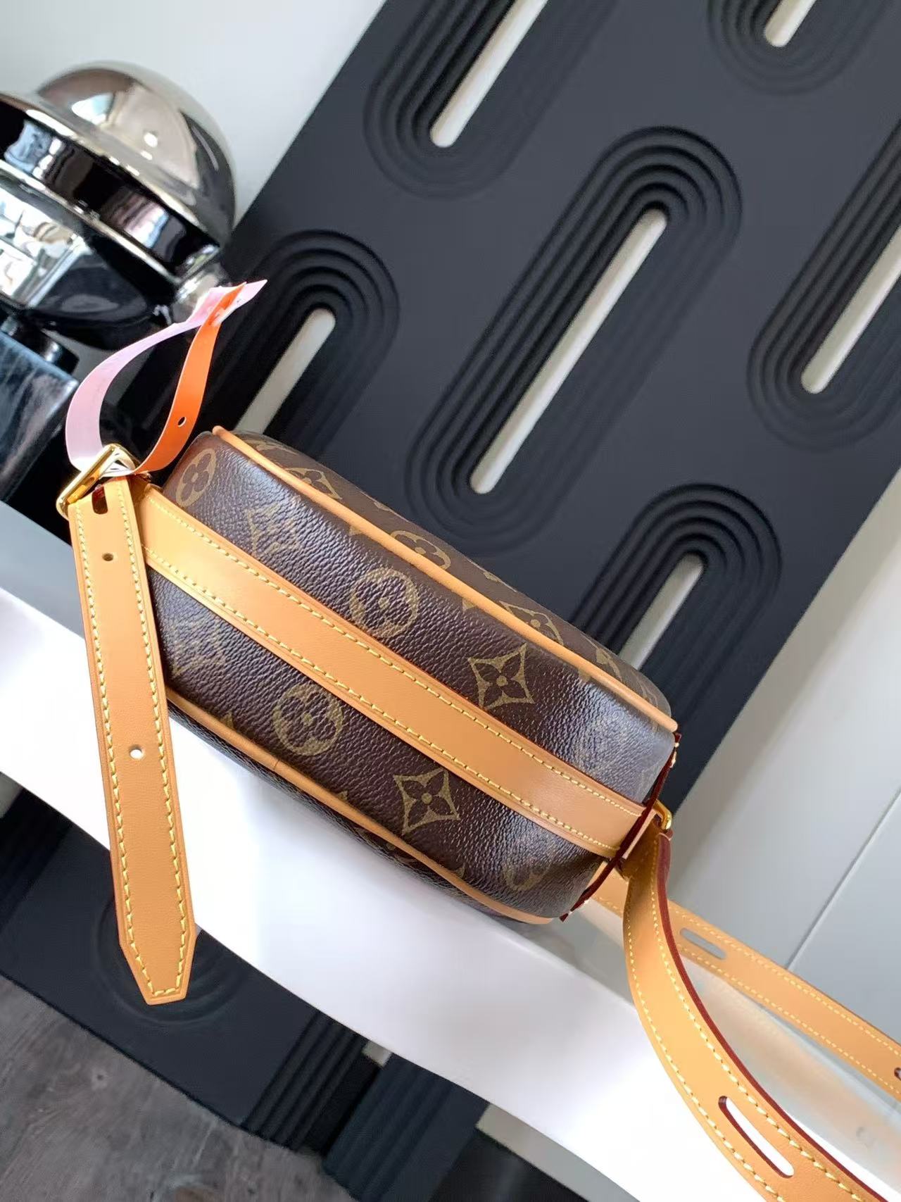 Louis Vuitton 2026 Boite Chapeau Bag 18cm Brown Canvas Cowhide